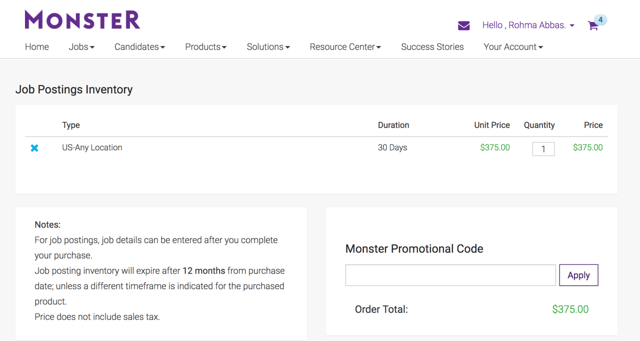 How to post a job on Monster - Workable